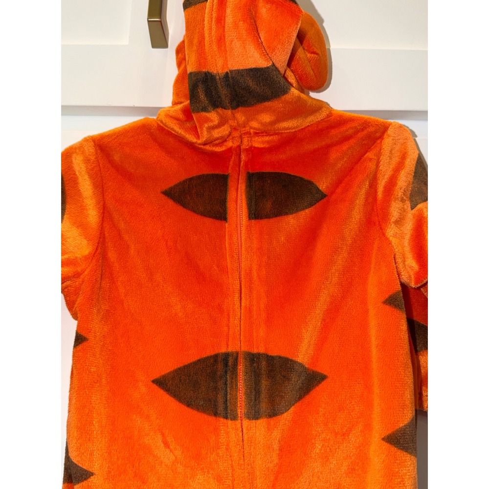 Disney Baby Tigger Winnie the Pooh Plush Hooded Costume Jumpsuit Orange 9-12M - Picture 5 of 7